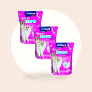 Vitakraft Magic Clean Kattenbakvulling - 3 x 5 l