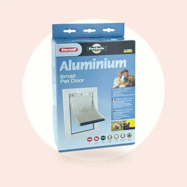 Petsafe 600 Kattenluik Aluminium - Wit