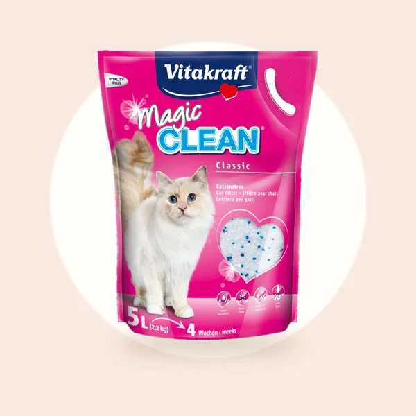 Vitakraft Magic Clean kattenbakvulling - 5 L - 6 stuks