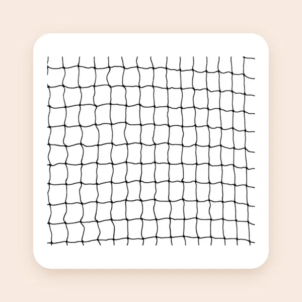 Trixie - Kattenbeschermnet - Zwart - 4X3 m
