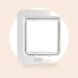 Sureflap Microchip Huisdierluik Connect - Kattenluik - Wit