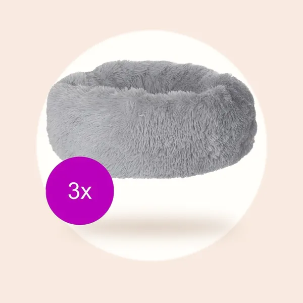Adori Kattenmand Bangalor - Kattenmand - 3 x 60x26 cm Grijs