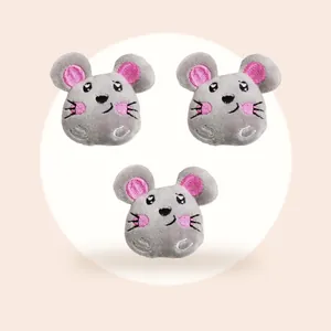 Make Me Purr Mini Muisjes Set - Kattenspeeltjes met Catnip Kattenkruid