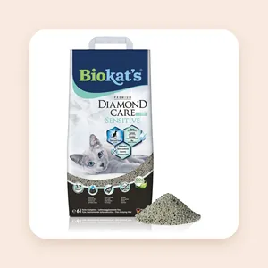 Biokat's Diamond Care Sensitive - 6 L - Kattenbakvulling - Klontvormend