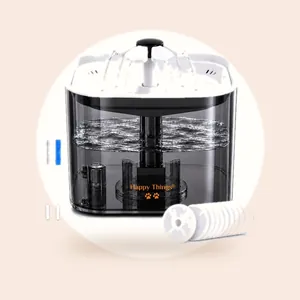 Happy Things Drinkfontein Hond en Kat - Incl 10 Filters - Geruisloos