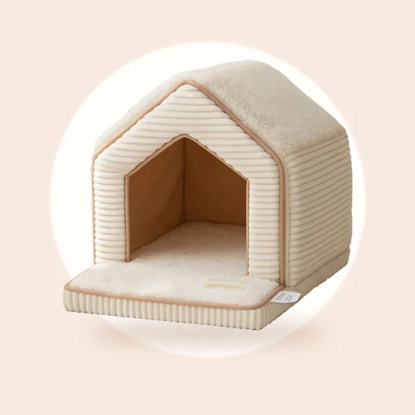 PAWZRoad hondenmand en kattenmand beige - Dierenhuis