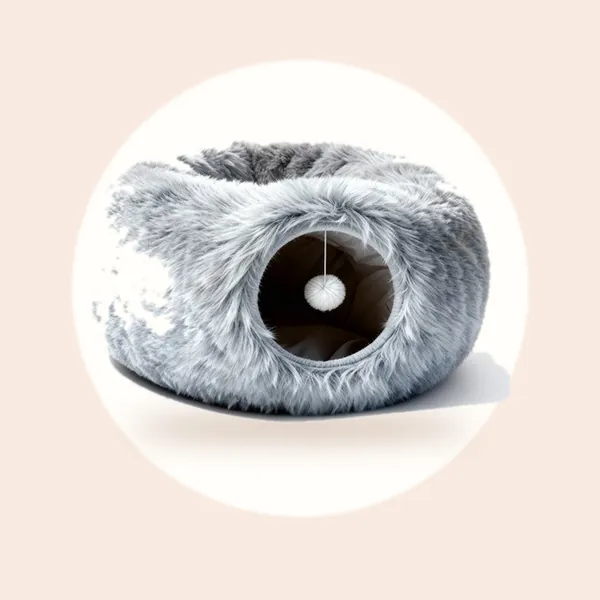 Animal Oasis Kattentunnel - Pluche Speeltunnel - Kattenbed & Speeltunnel