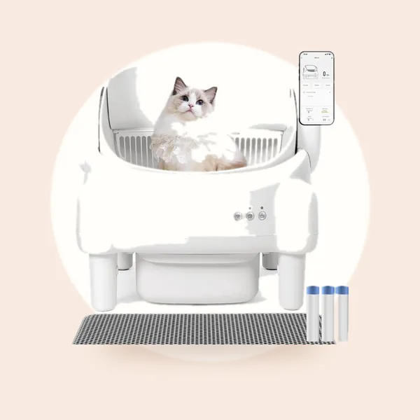 Automatische Kattenbak XXL- 76L - Zelfreinigend - Electrische Kattenbak