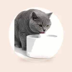 Jake and Jacky Keramische Drinkfontein Kat en Hond