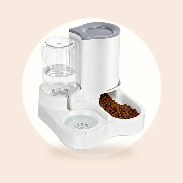 Nobleza Automatische Kattenvoerbak met Waterdispenser