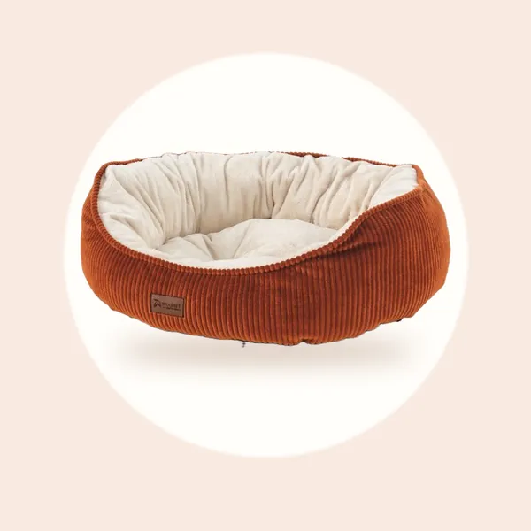 Woolart Hondenmand M - Kattenmand - Wasbaar - 50 x 40 cm - Terracotta