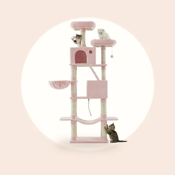 Feandrea - Krabpaal - Kattenboom - Grote Katten - 13 Krabpalen