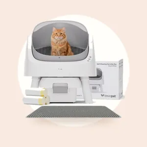 TrevoPet Automatische Kattenbak - Zelfreinigend & Veilig