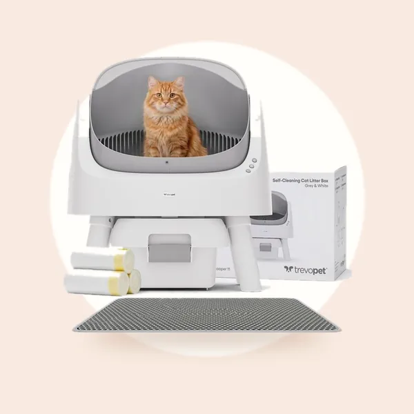 TrevoPet Automatische Kattenbak - Zelfreinigend & Veilig