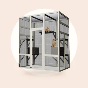 Grote Houten Kattenren voor Buiten - 178 cm Hoog
